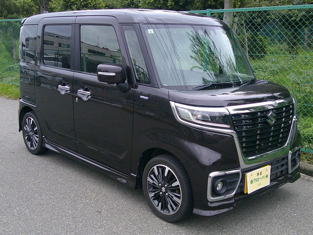 スズキ スペーシアカスタム ハイブリッド(HYBRID) XS ナビ 全方位