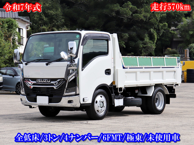 エルフ  3t ダンプ 全低床 4ナンバー