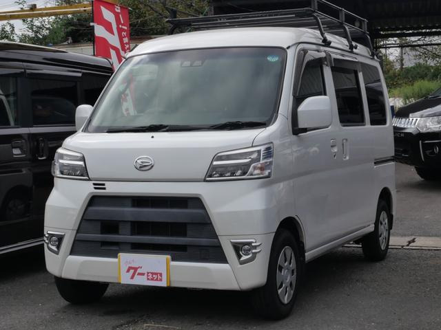 ハイゼットカーゴクルーズ ターボ SAIII ハイルーフキーレスエントリー ナビ バックモニター