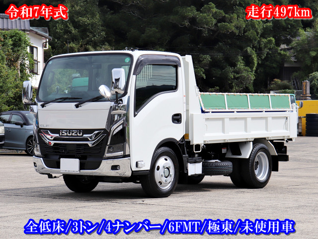 エルフ  3t ダンプ 全低床 4ナンバー