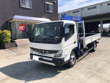 キャンター クレーン 超ロング 未使用車 3.3t積載