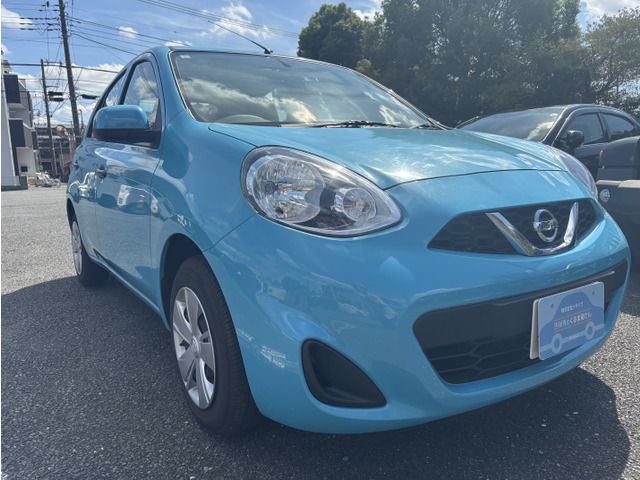 日産 マーチ 1.2 S ワンオーナー車 の中古車詳細 (9,000km, ブルー