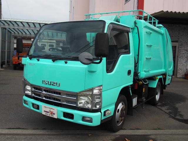 エルフ  4WD フジマイティ製プレス式塵芥車