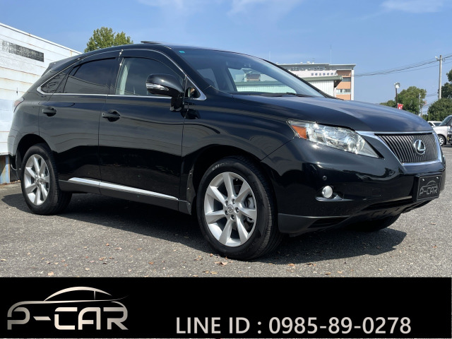 RX270 バージョンLサンルーフ☆地デジ☆黒革☆100V電源