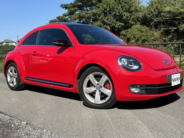 ザ・ビートルターボ新車並行/左ハンドル/サンルーフ/黒革