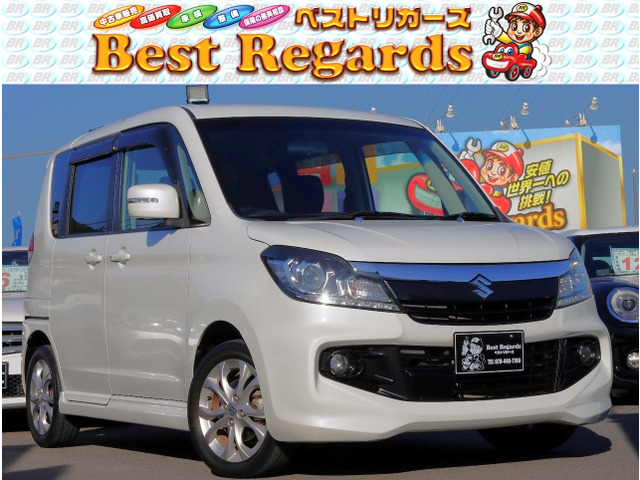 ソリオバンディット1.2 レーダーブレーキサポートII車検整備付 4.9Mキロ 左側電動Rドア