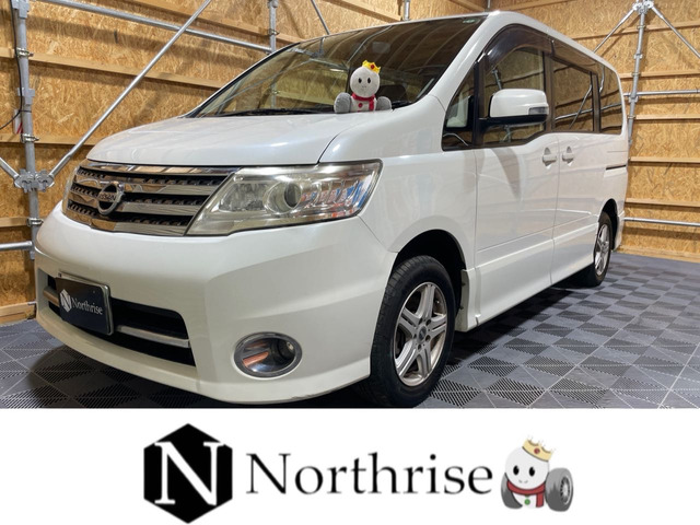 セレナ2.0 ハイウェイスター 4WD純ナビTV後カメラ両側電動スライドETC