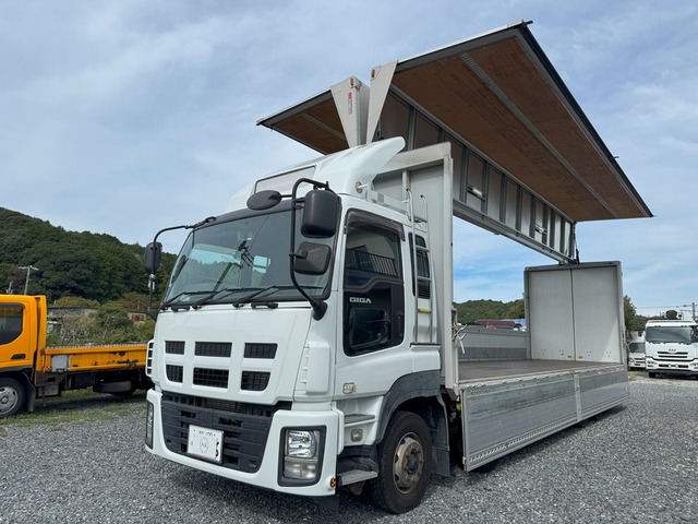 ギガ ウィング H27☆ギガ4軸低床アルミウイング