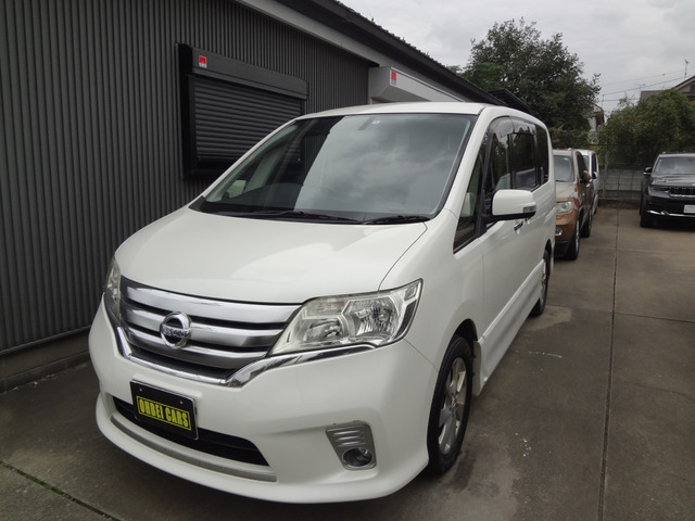 セレナ2.0 ハイウェイスター Vセレクションイクリプスナビ TV 後席モニター