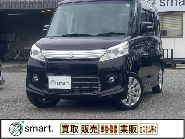 スペーシアカスタムXS両側パワスラ!SDナビ!TV!
