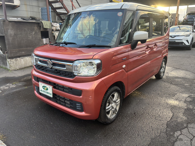 スペーシアハイブリッド(HYBRID)  X 4WDブレーキサポート ディスプレイオーディオ