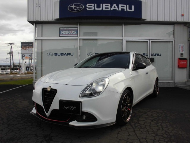 ジュリエッタスプリント社外SDナビ フルセグ バックカメラ