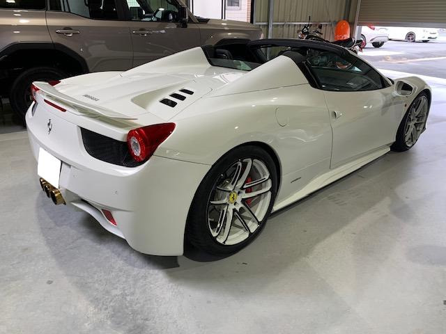 フェラーリ 458スパイダー EUモデル 走行距離7400km 極上車 の中古車 