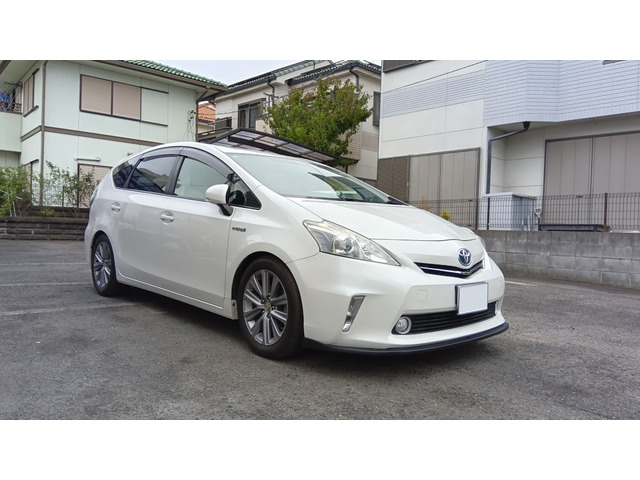 プリウスα1.8 S LセレクションETC バックカメラ 後席モニター