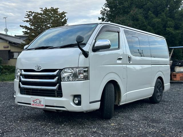 ハイエースバン2.0 スーパーGL ダークプライム ロングデジタルインナーミラー・ETC・ナビTV