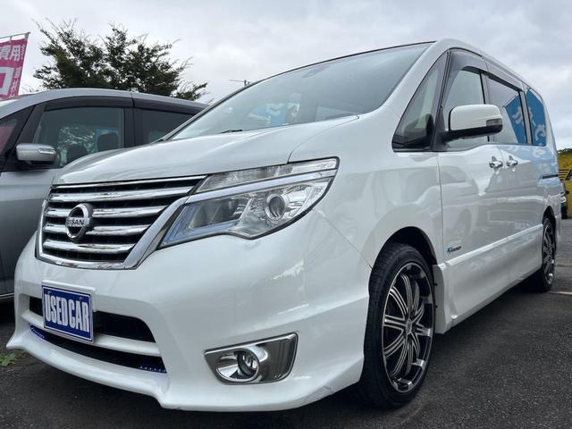 セレナ2.0 ハイウェイスター S-HYBRID Vセレクションドライブレコーダー ETC バックカメラ