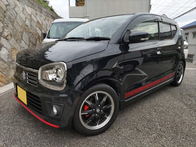 アルト ターボRS オートギヤシフト Aftermarket足回りローダウン・Aftermarketエアクリ