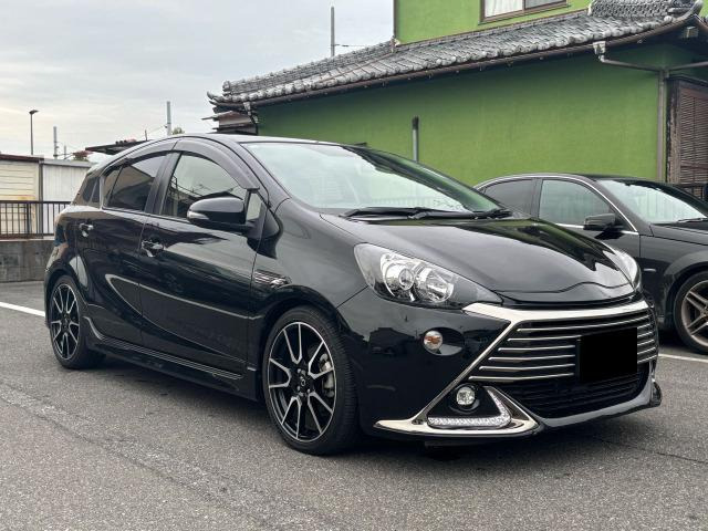 アクア 1.5 G 前後ドラレコ、バックカメラ