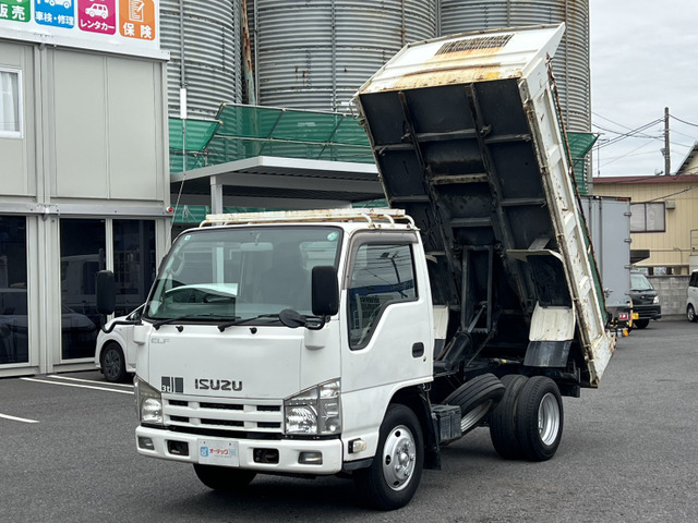 エルフ ダンプ 新明和製 高床ダンプ 積載3000kg