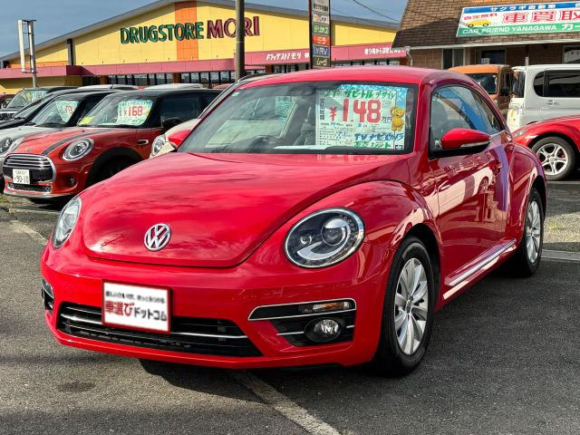 ザ・ビートルデザイン☆バックカメラ☆革張シート☆