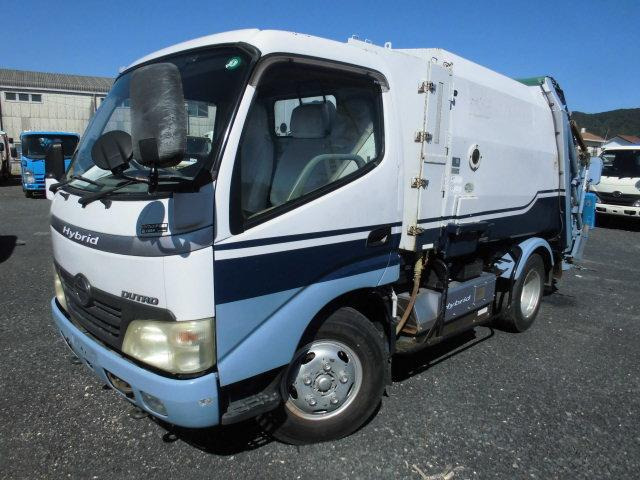 デュトロハイブリッド2T パッカー車 プレス式 押出式 AT