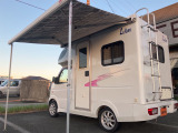 キャリイ  キャンピングカー サイドオーニング
