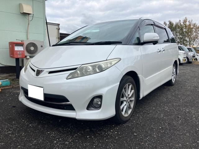 エスティマ2.4 アエラス Gエディション 4WD2.4アエラス Gエディション 4WD 夏冬タイヤ付 ナビ テレビ