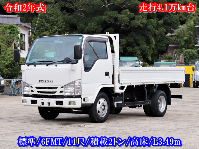 エルフ  2t 平ボデー 高床 標準 11尺