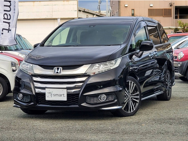 オデッセイ 2.4 アブソルート フリップダウン/8型ナビ/両側電動