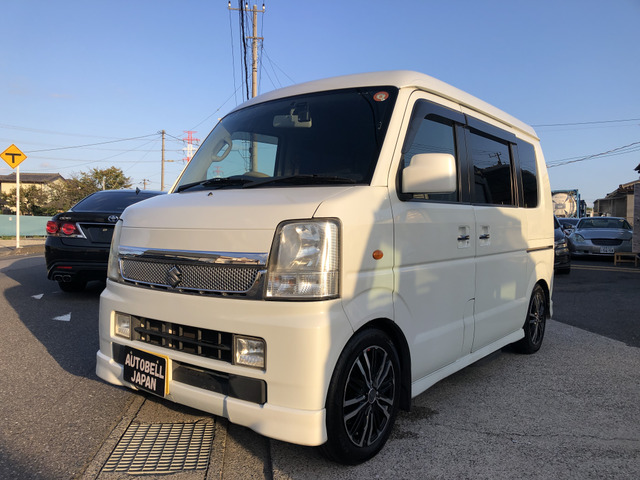 エブリイワゴンPZターボスペシャル ハイルーフローダウン SDナビ フルセグ