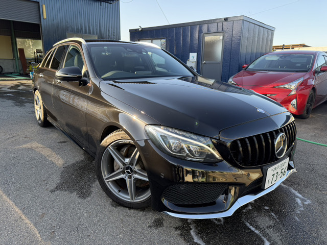 CクラスワゴンC220d スポーツ 本革仕様カスタム車両