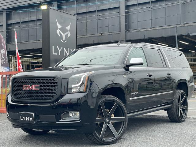 GMC SUV ユーコンXL 1ナンバー　黒色 GMC ユーコンXLデナリ 自社直輸入 実走行証明書オートチェック付