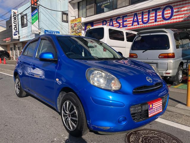 マーチ1.2 12Xアルミホイール スマートキー CVT