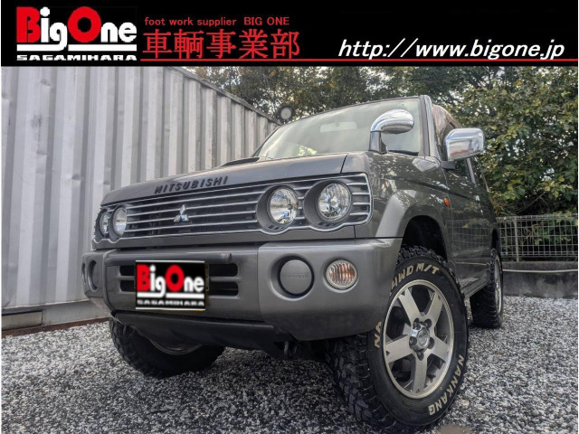 パジェロミニリンクス V 4WDリフトアップ ナビ DTV キーレス