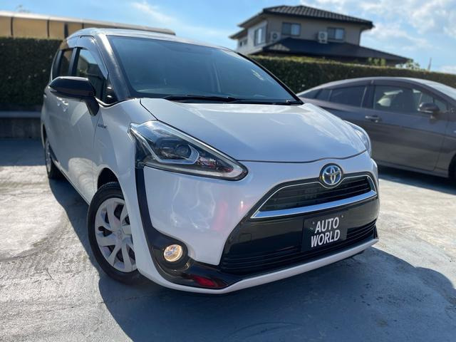 シエンタハイブリッド 1.5 GLED ヘッドライト ナビ テレビ バックカメラ 7人乗り