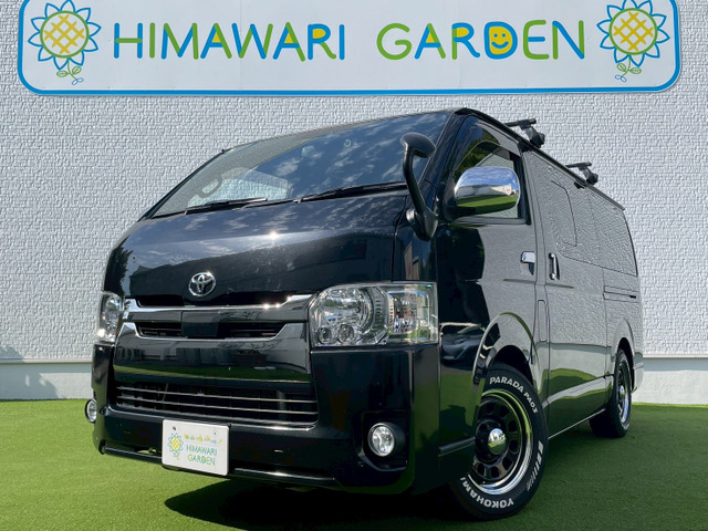 ハイエースバン2.8 スーパーGL ダークプライムII ロング ディーゼルベッドキッド/プッシュスタート/LED