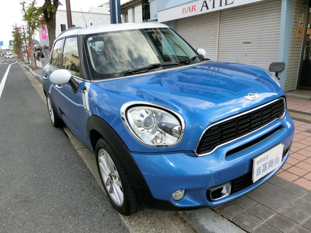 ミニクロスオーバークーパー S オール4 4WDホワイトルーフ!車検2年付!