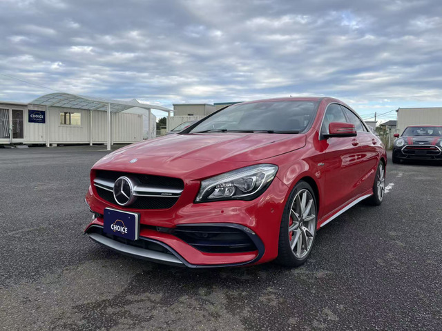 CLAクラスAMG CLA45 4マチック 4WD低走行、内外装無傷、車検あり