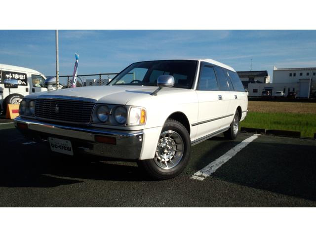 クラウンワゴン 2.0 スーパーデラックス 丸目4灯 メッキバンパー 7人乗り