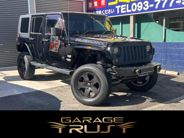 ラングラーアンリミテッド サハラ 4WDリフトアップ 社外FバンパーオーバーF