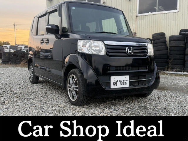 N-BOXG ターボ Lパッケージ 4WD1年保証★ターボ★両側パワスラ★エンスタ