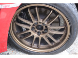 ☆RAYS/ボルクレーシングRE3018インチアルミホイール装着!傷も少なくとてもイかしてます!