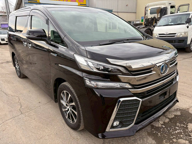 ヴェルファイアハイブリッド 2.5 ZR E-Four 4WDツインSR、革ハーフ、純正後席モニター