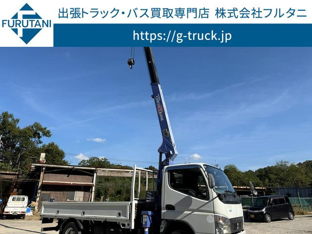 キャンター クレーン タダノ2.6t吊3段クレーン フックイン