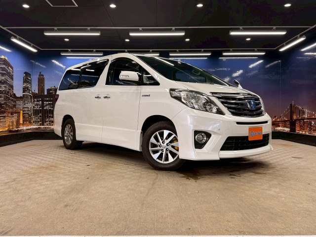 アルファードハイブリッド2.4 SR 4WD後期型 4WD 両側パワースライド