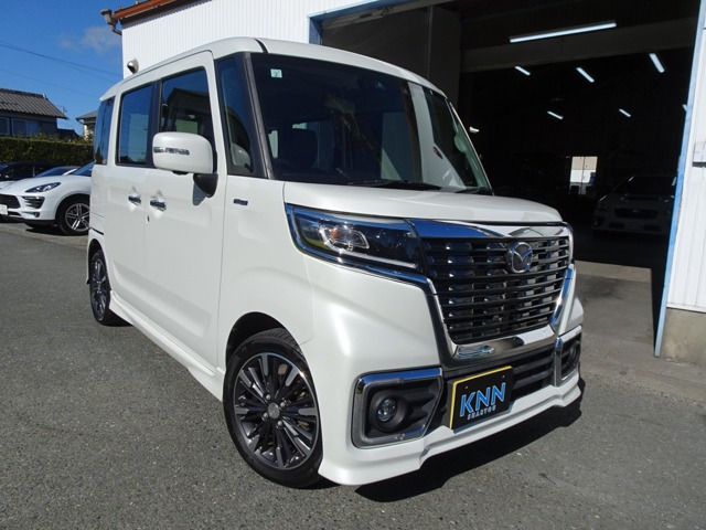 フレアワゴンカスタムスタイル ハイブリッド XS全方位カメラ フルセグナビ 両側電動