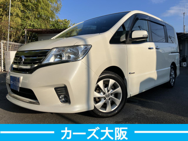 セレナ2.0 ハイウェイスター S-HYBRID VセレクションJ プッシュスタート スマートキー ナビ