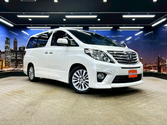 アルファード2.4 240S Cパッケージ後期型 両側パワスラ 純正ナビ