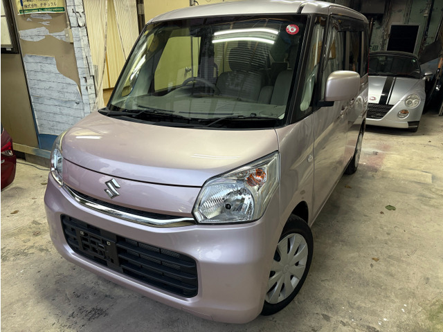 スペーシアX デュアルカメラブレーキサポートナビ/キーレス/ABS