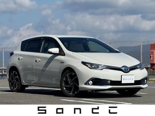 オーリス1.8 ハイブリッド Gパッケージ寒冷地仕様 純正9インチSDナビ Bカメ